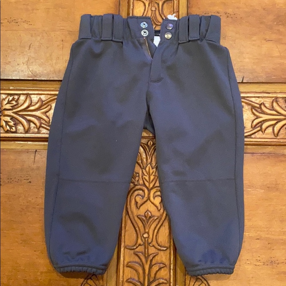 grey softball pants